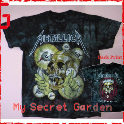 Metallica - The Shortest Straw Official Tie Dye T Shirt ( Men M )  Bravado ***READY TO SHIP from Hong Kong***